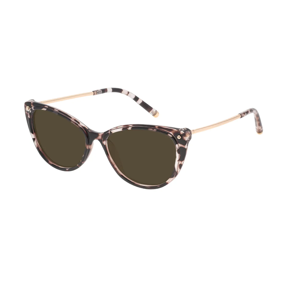 Katie - Cat-eye Demi Sunglasses for Women