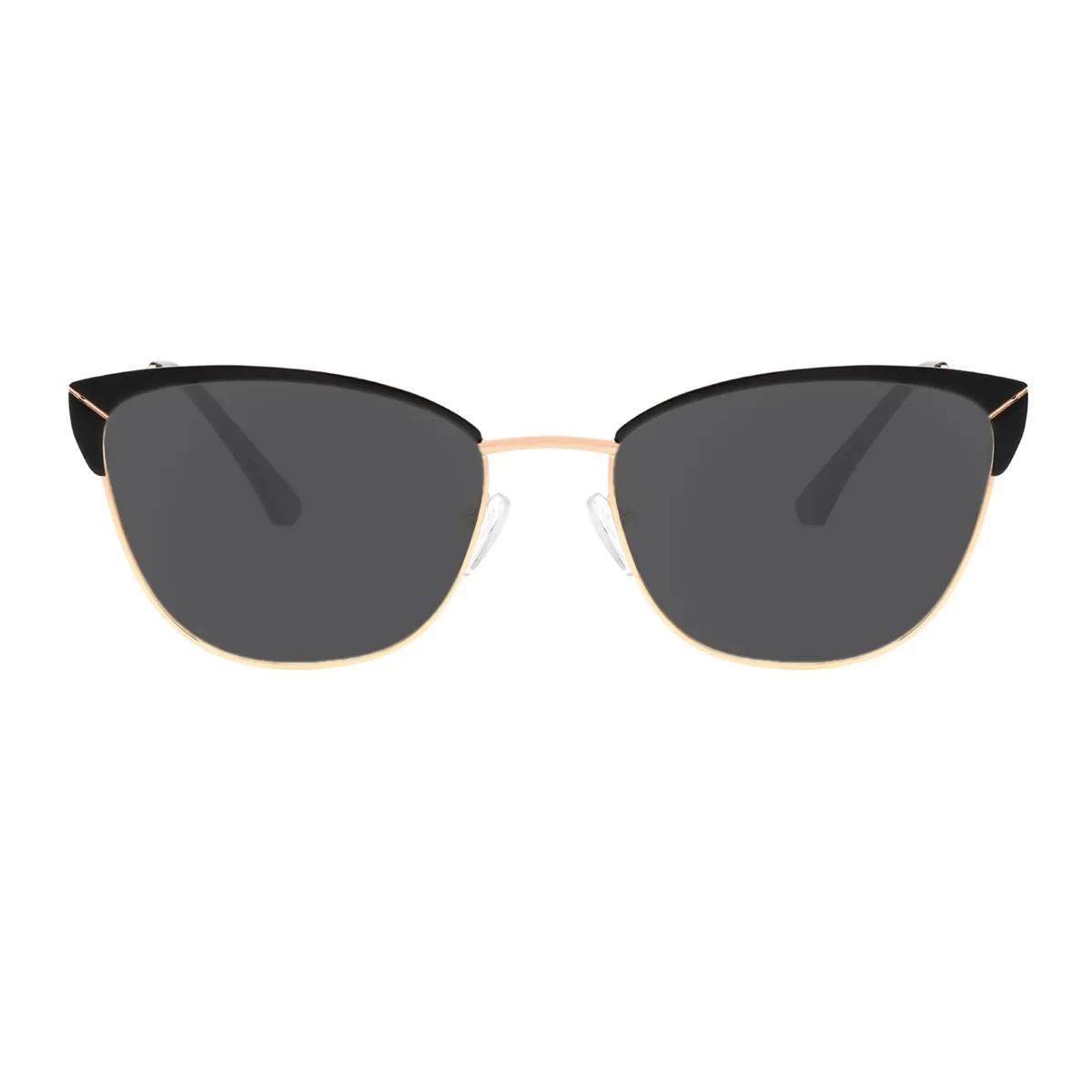 Classic Browline Black  Sunglasses for Women