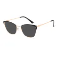 Anstey - Browline Gold Sunglasses for Women