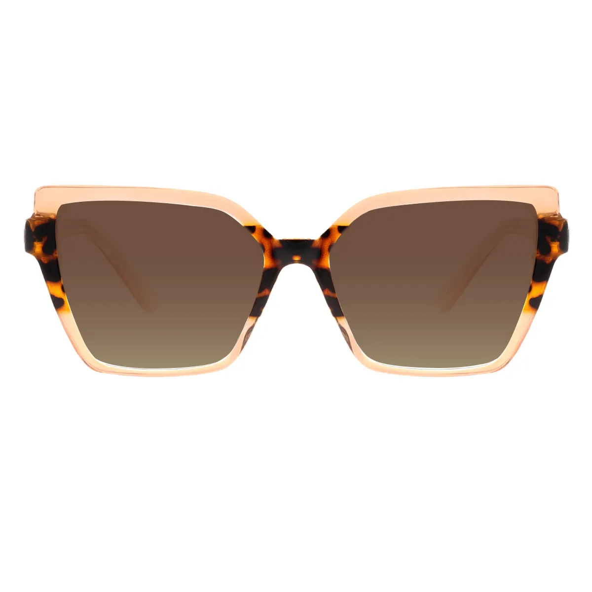 Fashion Square Transparent  Sunglasses for Women