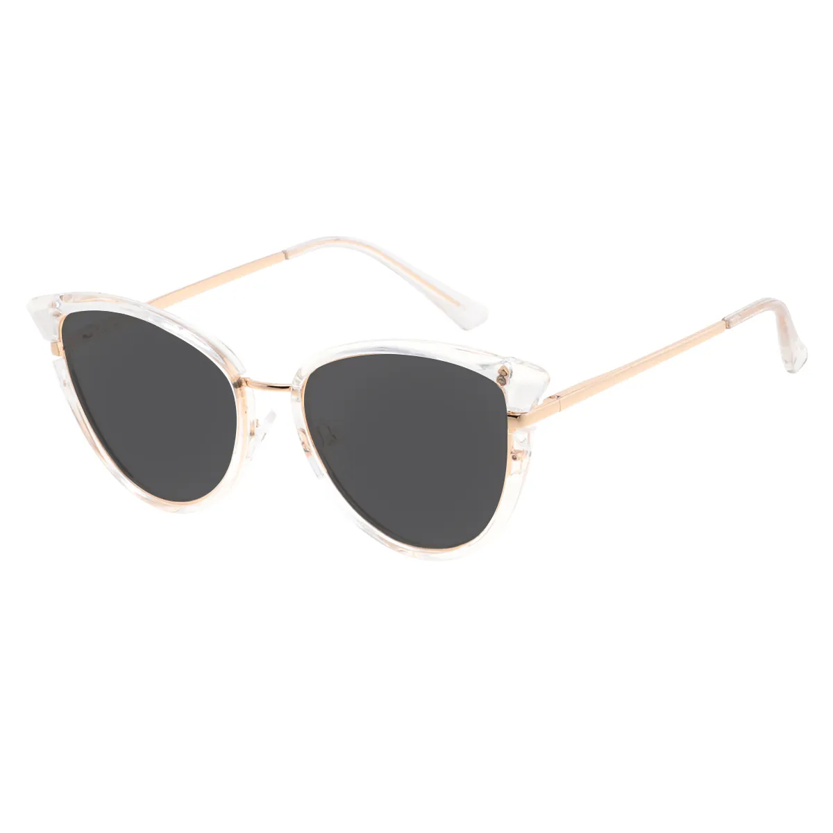 Fallon - Cat-eye Transparent Sunglasses for Women