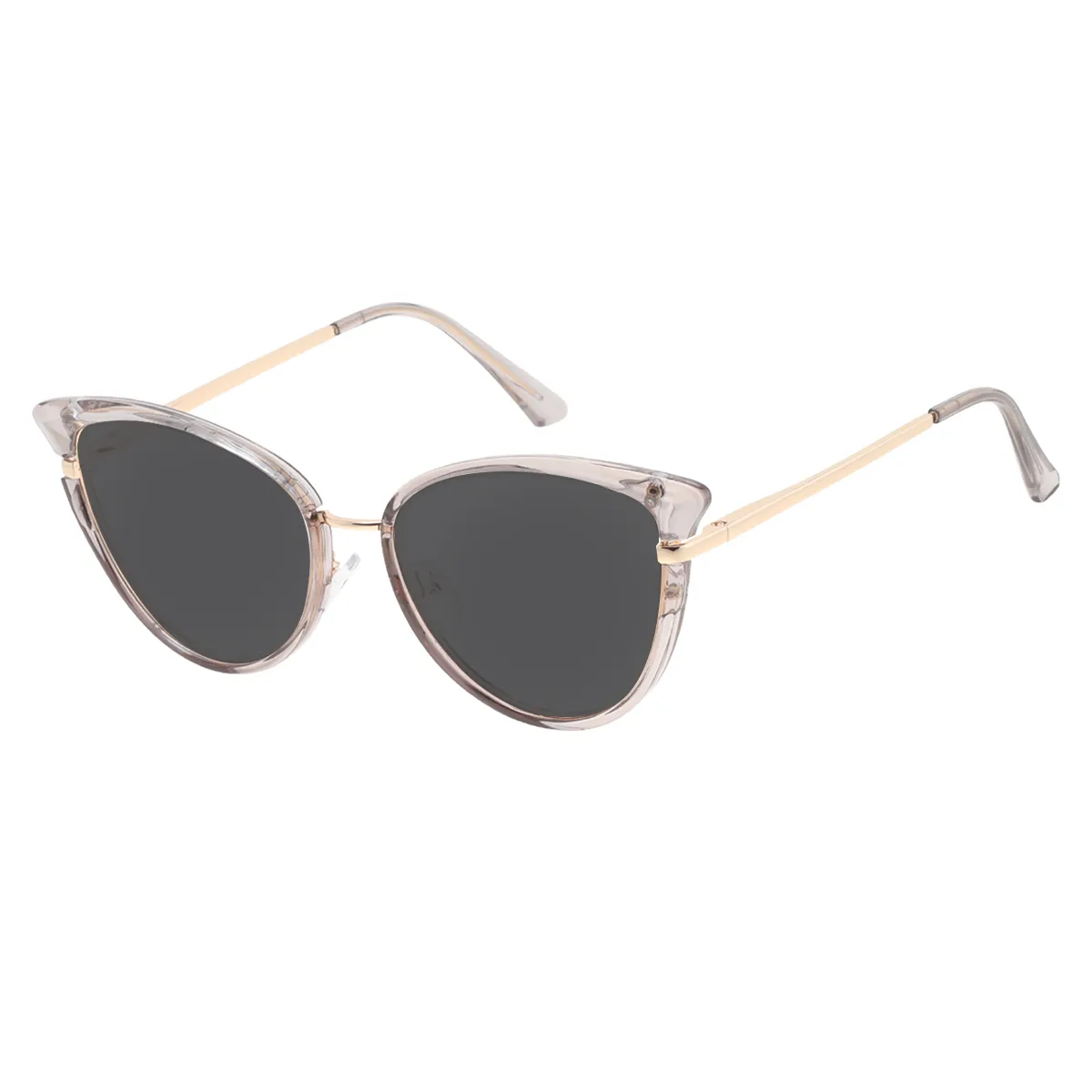 Fallon - Cat-eye Gray Sunglasses for Women