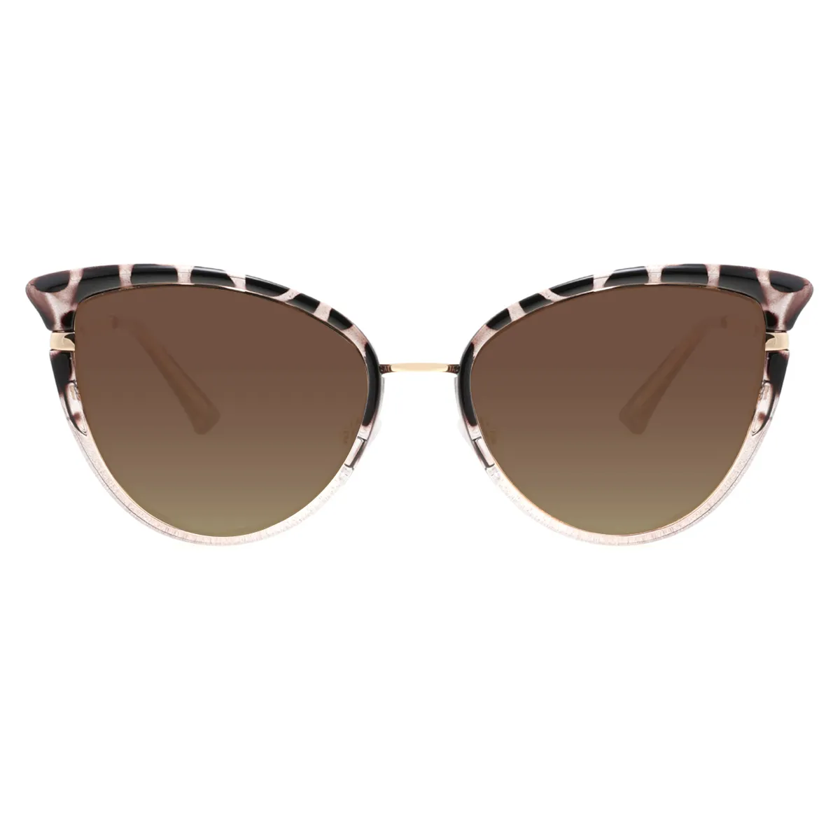 Fashion Cat-eye Black  Sunglasses for Women