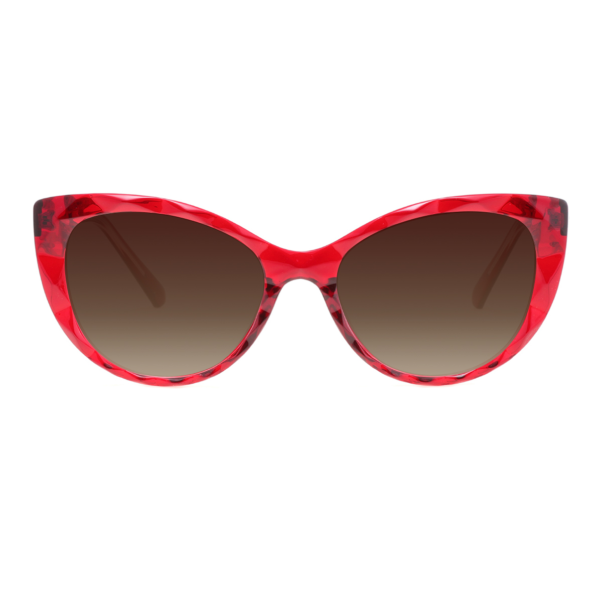 cat-eye pink sunglasses