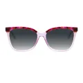 Ophelia - Square purple Sunglasses for Women