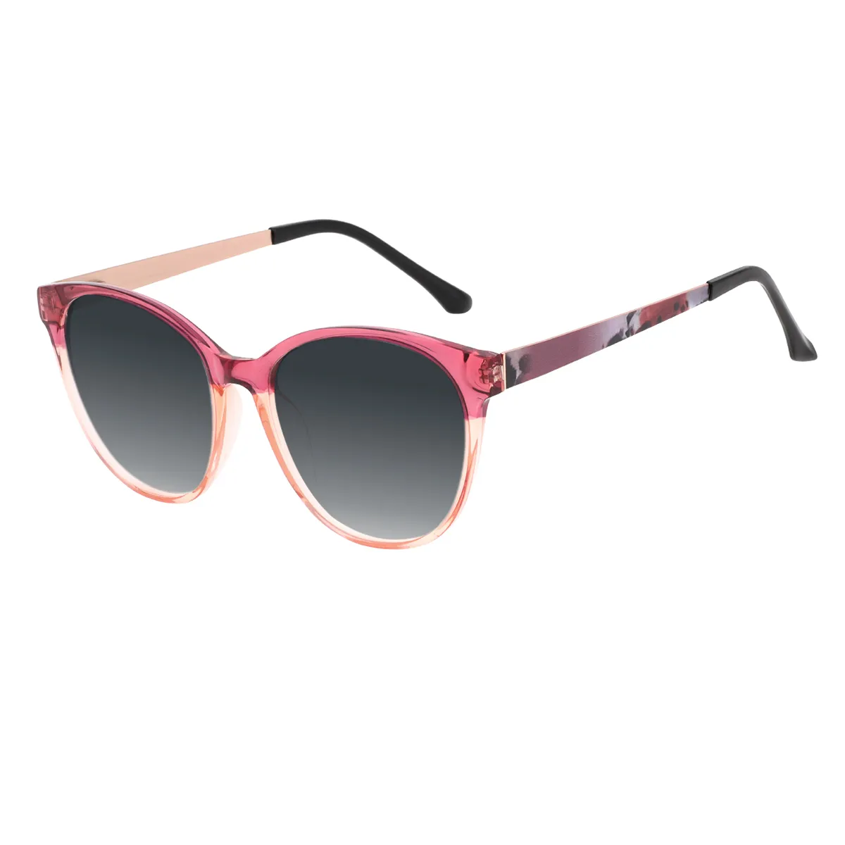 Mona - Cat-eye Pink Sunglasses for Women