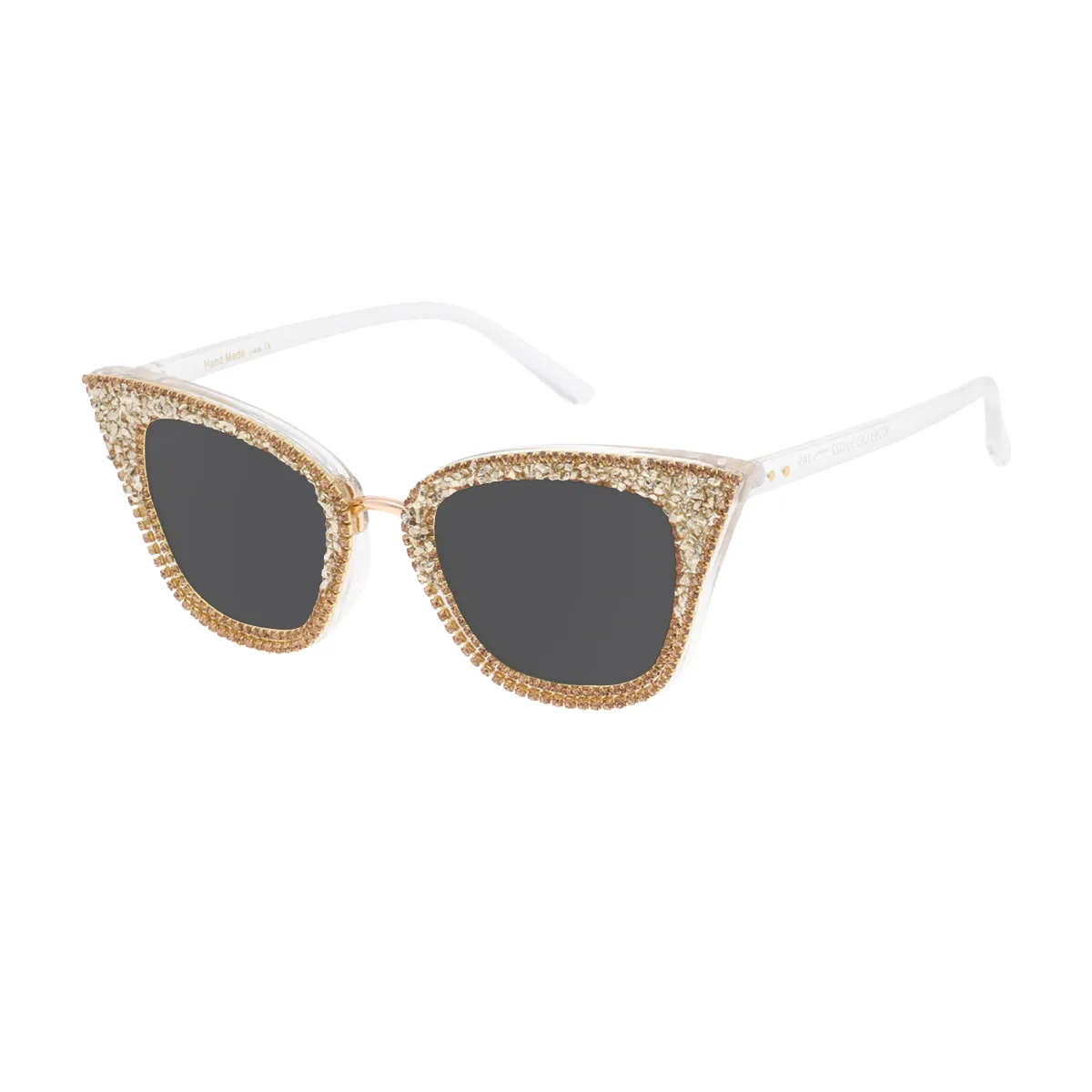 Renee - Cat-eye Transparent Sunglasses for Women