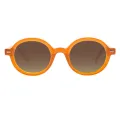 Elsy - Round Gray Sunglasses for Men & Women