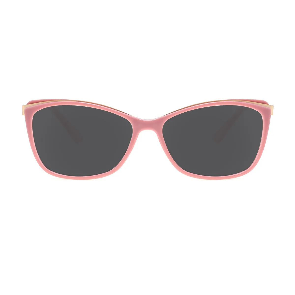 Fashion Rectangle Pink  Sunglasses for Women