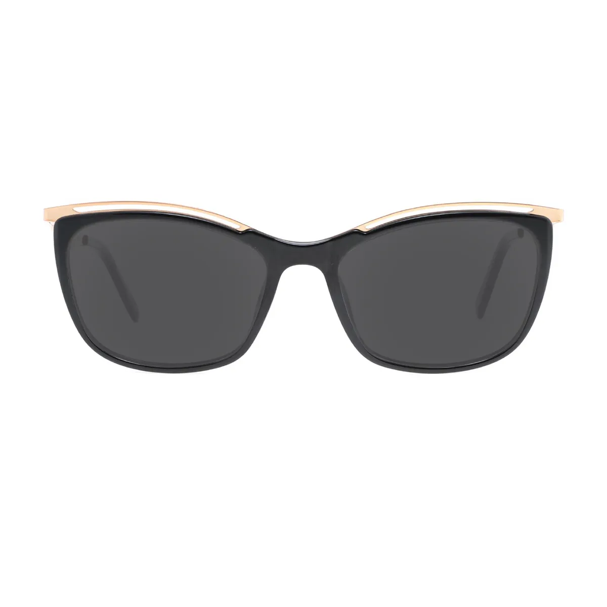 shape Square Black  Sunglasses for Women