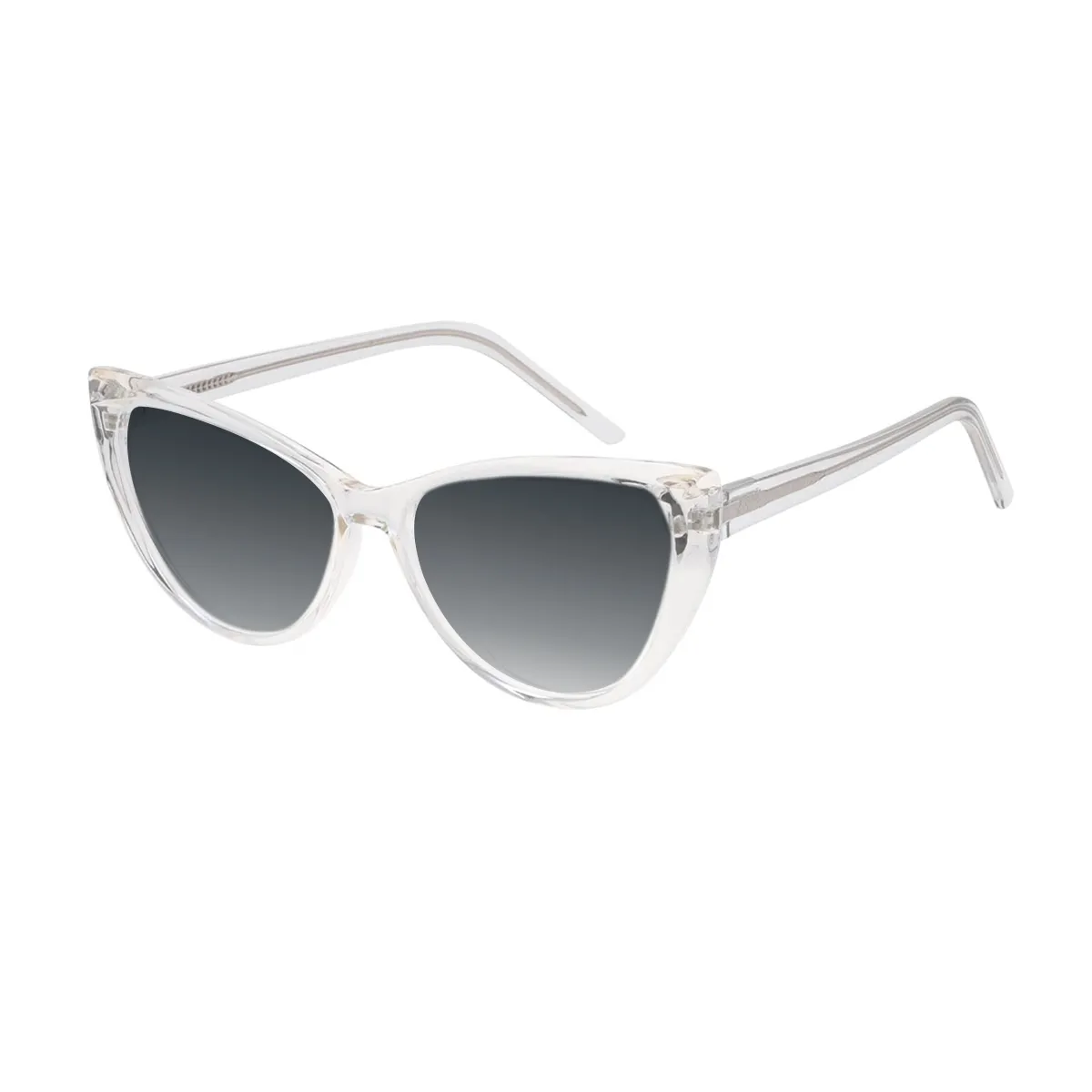 Celia - Cat-eye Translucent Sunglasses for Women
