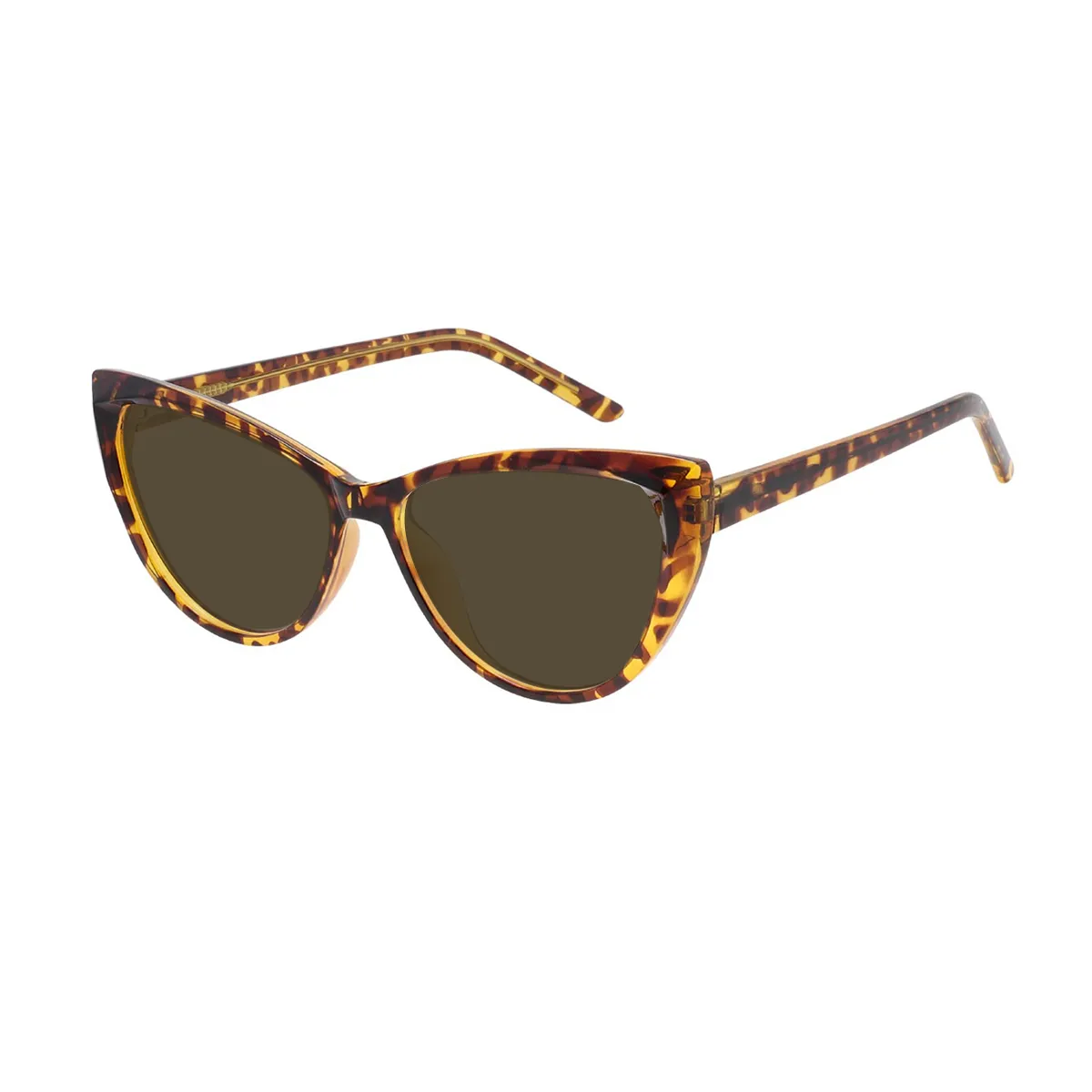 Celia - Cat-eye Tortoiseshell Sunglasses for Women