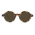 Singleton - Round Brown Sunglasses for Men & Women