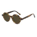 Singleton - Round Tortoiseshell Sunglasses for Men & Women
