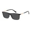 Handy - Rectangle Gray Sunglasses for Men & Women