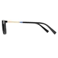 Handy - Rectangle Transparent-Blue Sunglasses for Men & Women