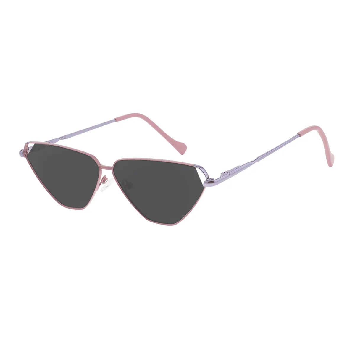 Sue - Cat-eye Pink/Purple Sunglasses for Women