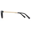 Yarbrough - Browline Transparent Gray/Gun Sunglasses for Men & Women