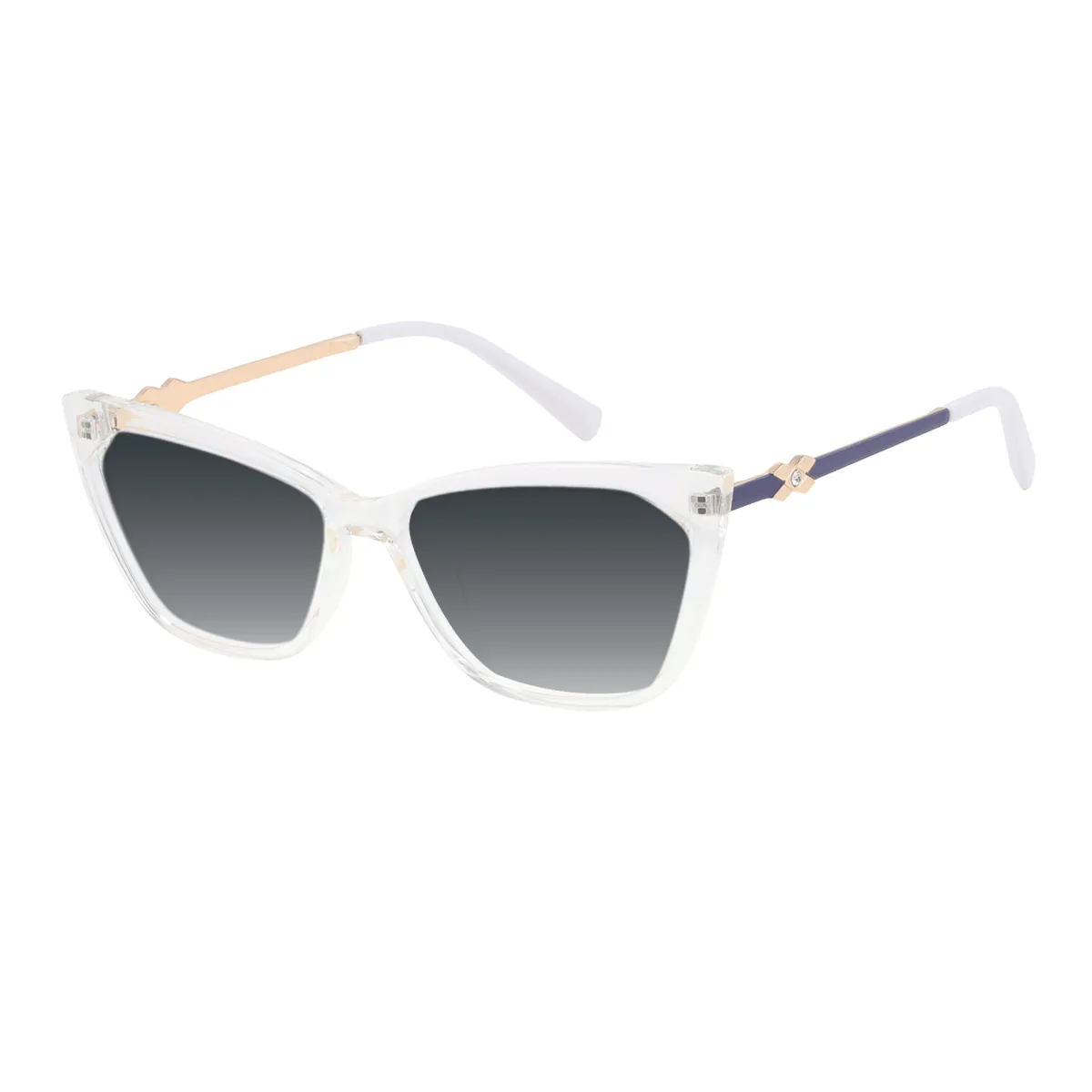 Cindy - Cat-eye Translucent Sunglasses for Women