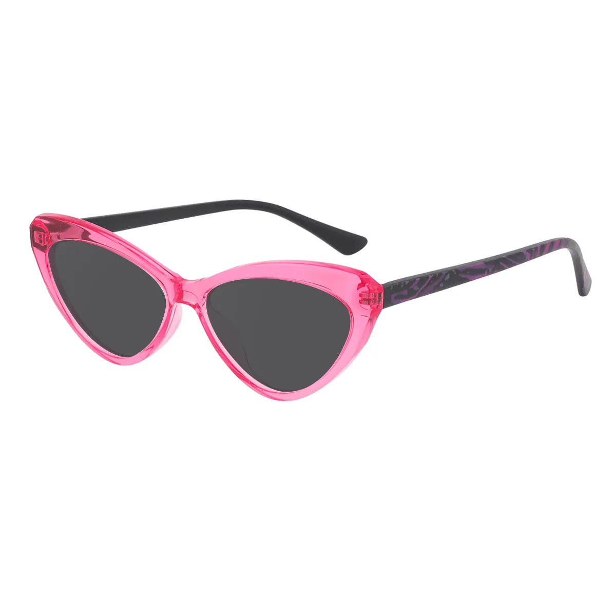 Helga - Cat-eye Pink Sunglasses for Women