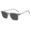 Merle - Square Black Sunglasses for Men & Women