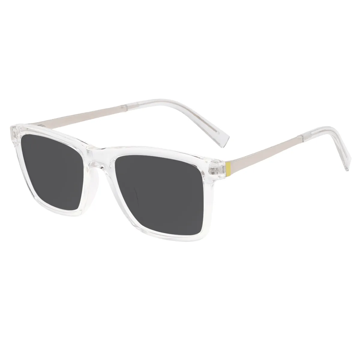 Merle - Square Translucent Sunglasses for Men & Women