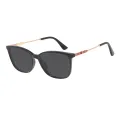 Adcock - Square Transparent Sunglasses for Men & Women