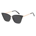 Phillis - Cat-eye Black Sunglasses for Women