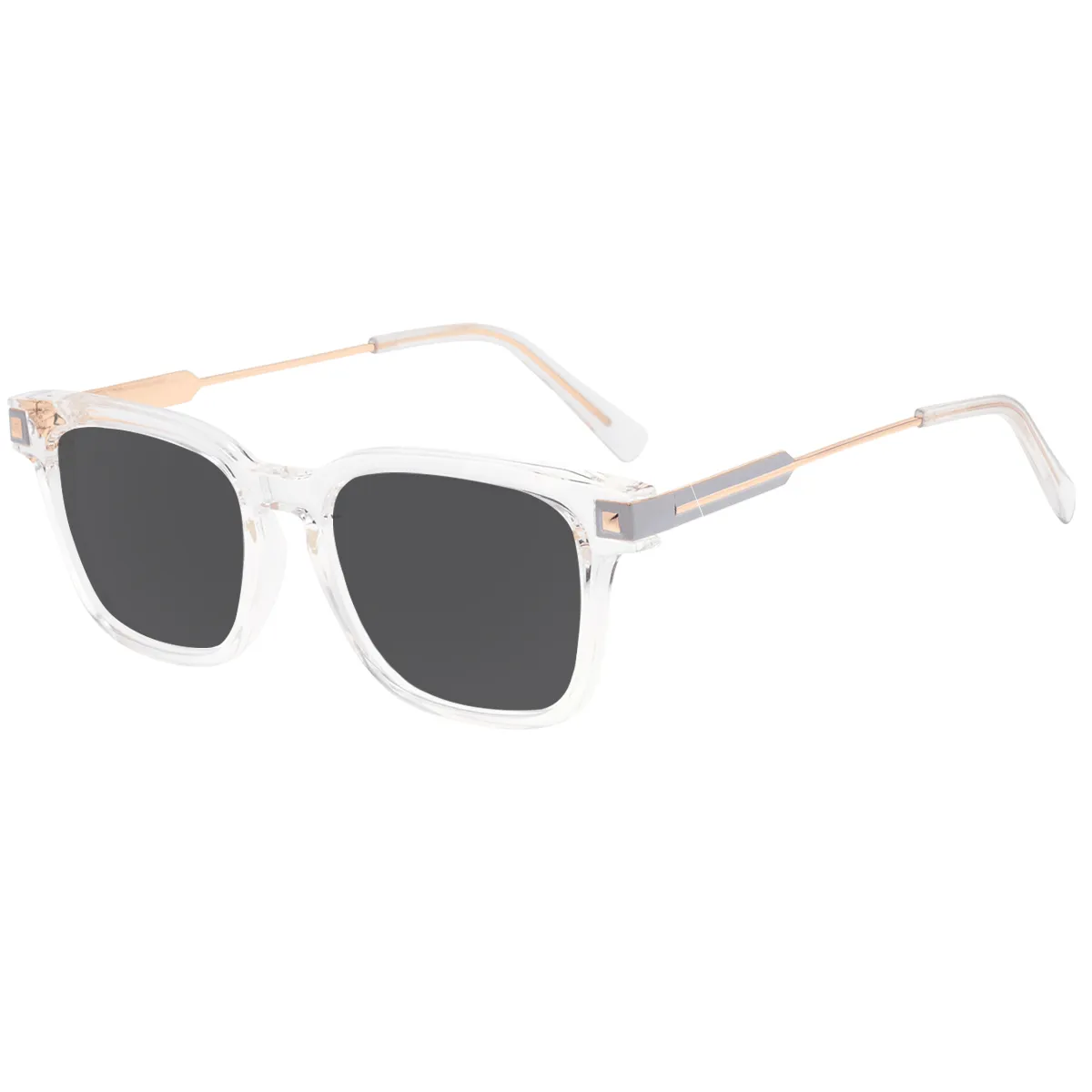 Jarred - Square Transparent Sunglasses for Women