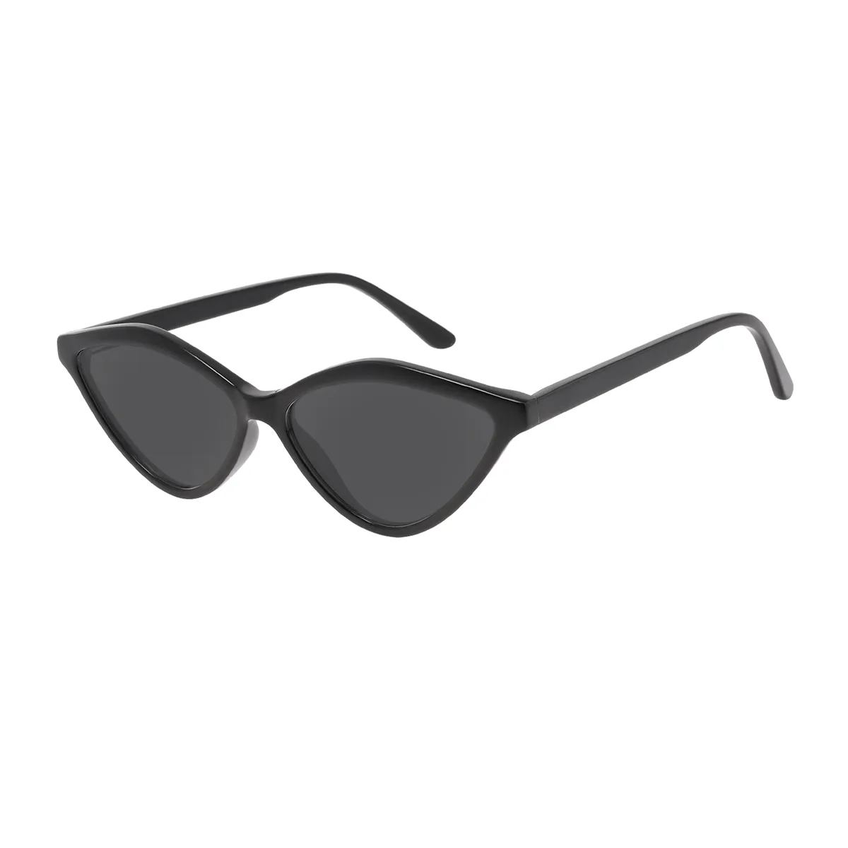 Aline - Cat-eye Black Sunglasses for Women