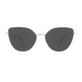 Felipa - Cat-eye Clear Sunglasses for Women