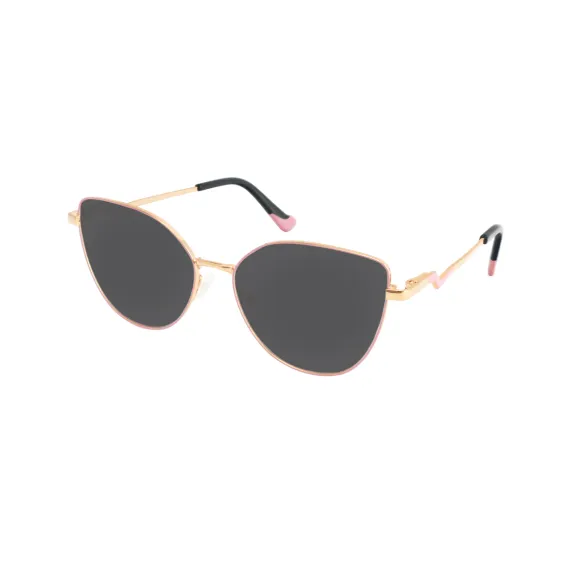 cat-eye pink sunglasses