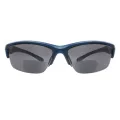 Noes - Half-Rim Blue Reading Glasses for Men & Women