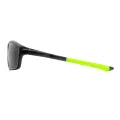 Luman - Rectangle Green Sunglasses for Men & Women