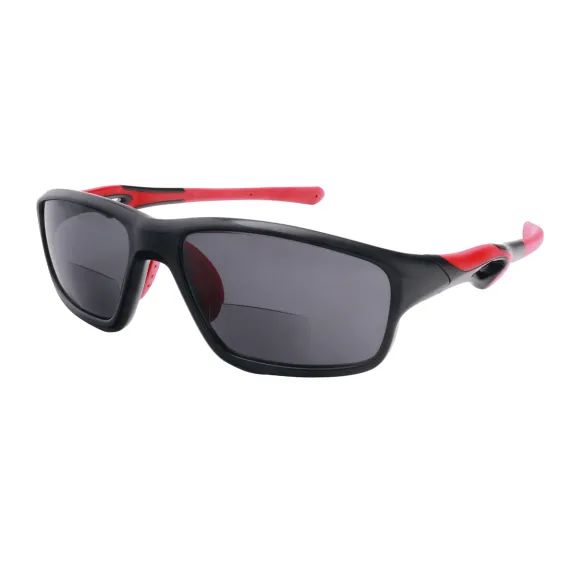 rectangle red sunglasses