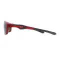 Kent - Rectangle Red Sunglasses for Men & Women