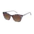 Yvonne - Cat-eye Blue-Demi Sunglasses for Women
