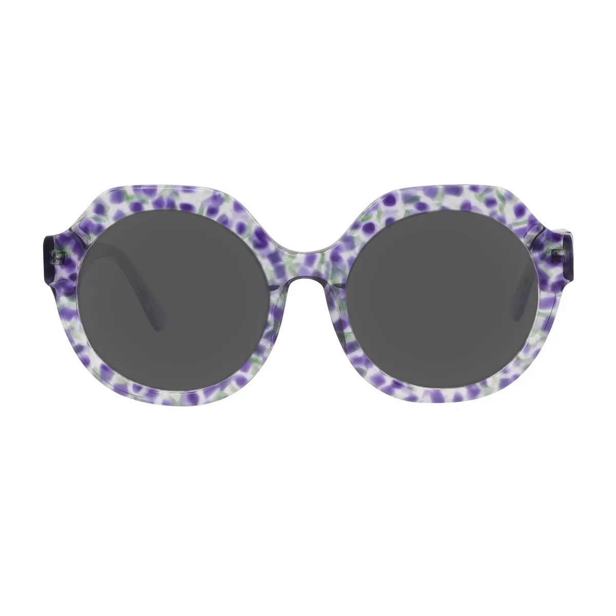 Vintage Geometric Gray  Sunglasses for Women