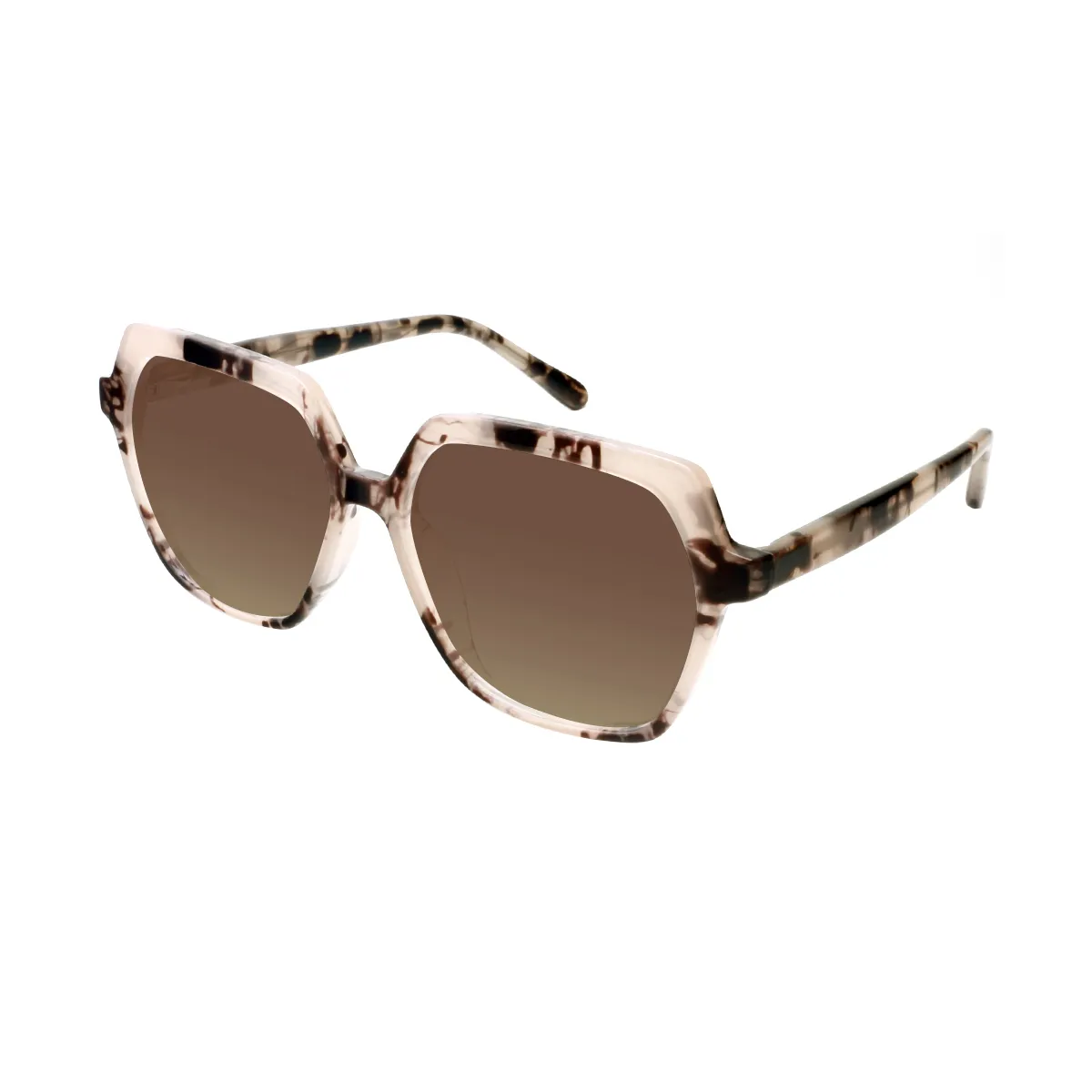 Faulkner - Square Tortoiseshell Sunglasses for Women