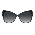 Brenda - Cat-eye Black Sunglasses for Women