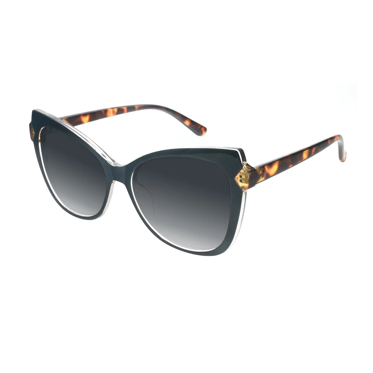 Brenda - Cat-eye Black Sunglasses for Women