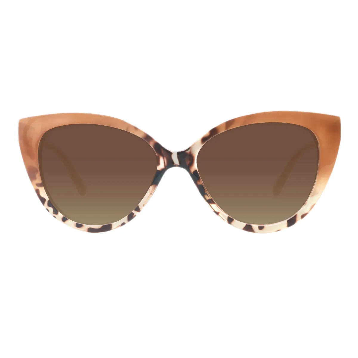 Fashion Cat-eye Black  Sunglasses for Women