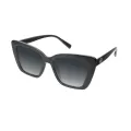 Madonna - Square Black Sunglasses for Women