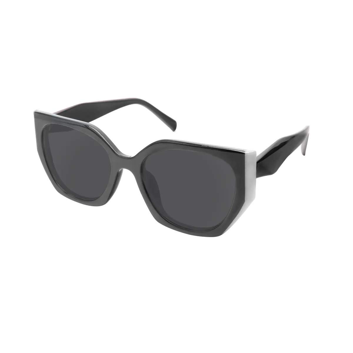Prater - Geometric Tansparent Sunglasses for Women