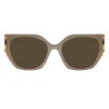 Prater - Geometric Brown Sunglasses for Women