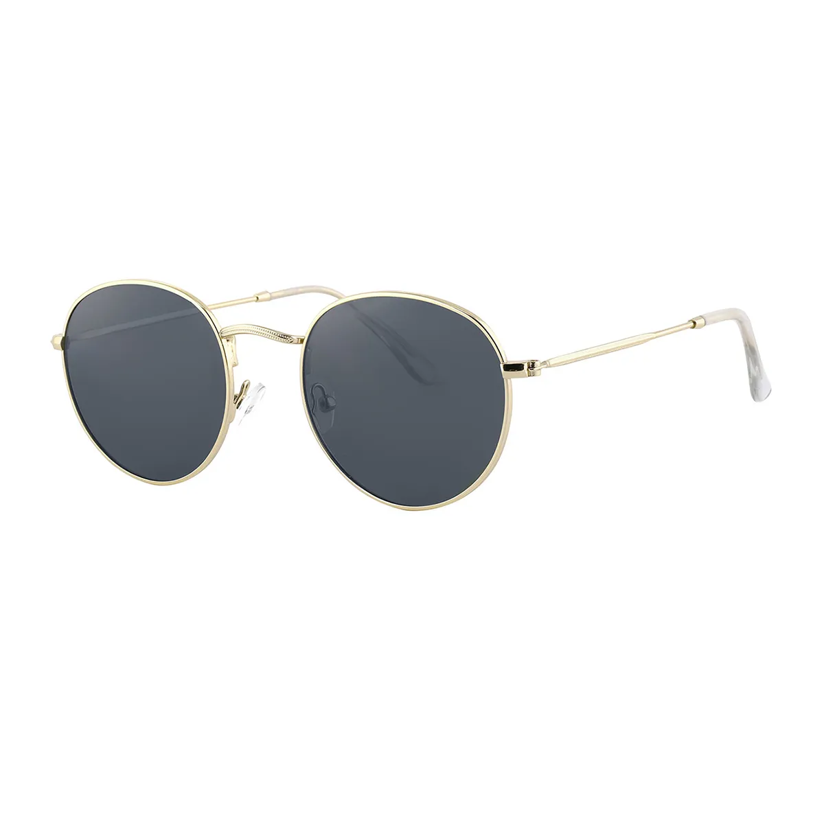 Classic Round Gold/1 Sunglasses for Women & Men