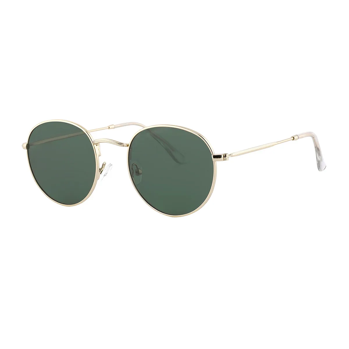 Baer - Round Gold/2 Sunglasses for Men & Women