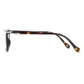 Thornton - Oval Black Sunglasses for Men & Women