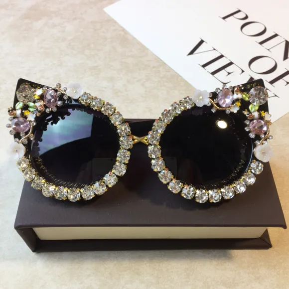glasses white sunglasses