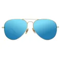 Conlon - Aviator Gold Sunglasses for Men & Women